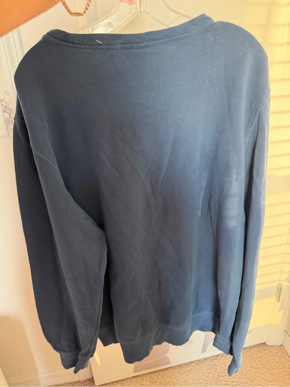 The North Face Men’s Dusty Blue Crewneck Sweatshirt NWT